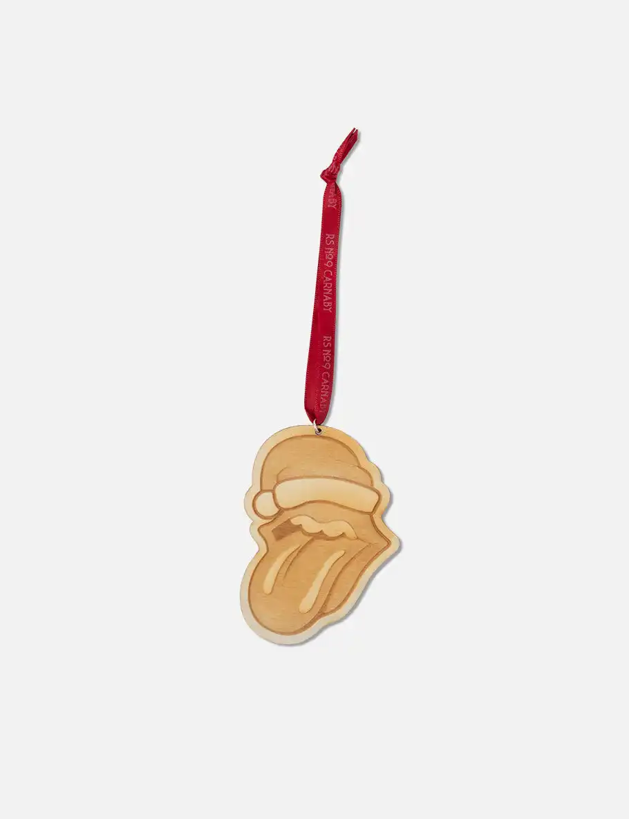 The Rolling Stones Wooden Ornament