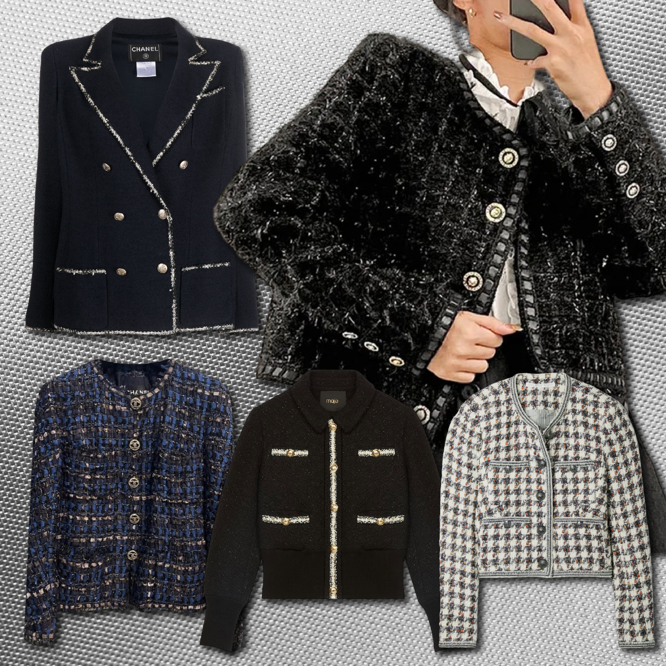 Chanel Style Bouclé Jackets Are Everywhere – Here’s How To Style The Theme
