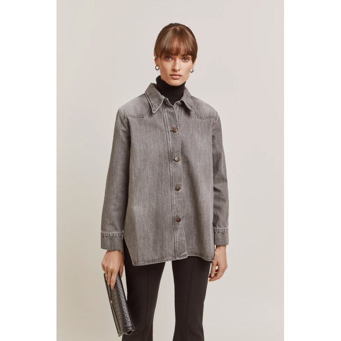By Maline Long Sleeve Denim Shirt