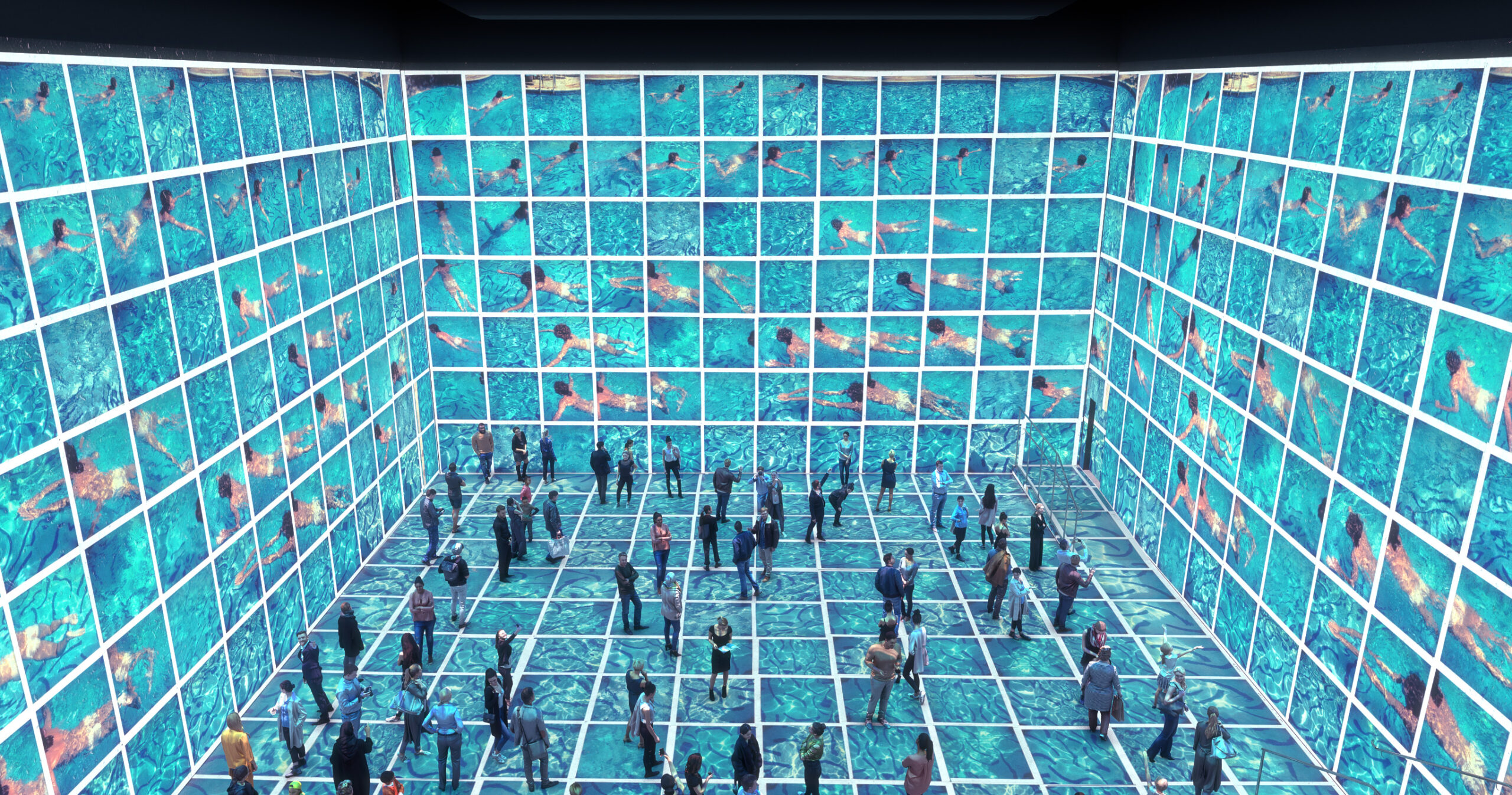 Bigger And Closer Exhibition David Hockney Comes To London