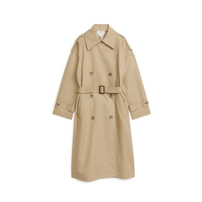 Linen Cotton Trenchcoat