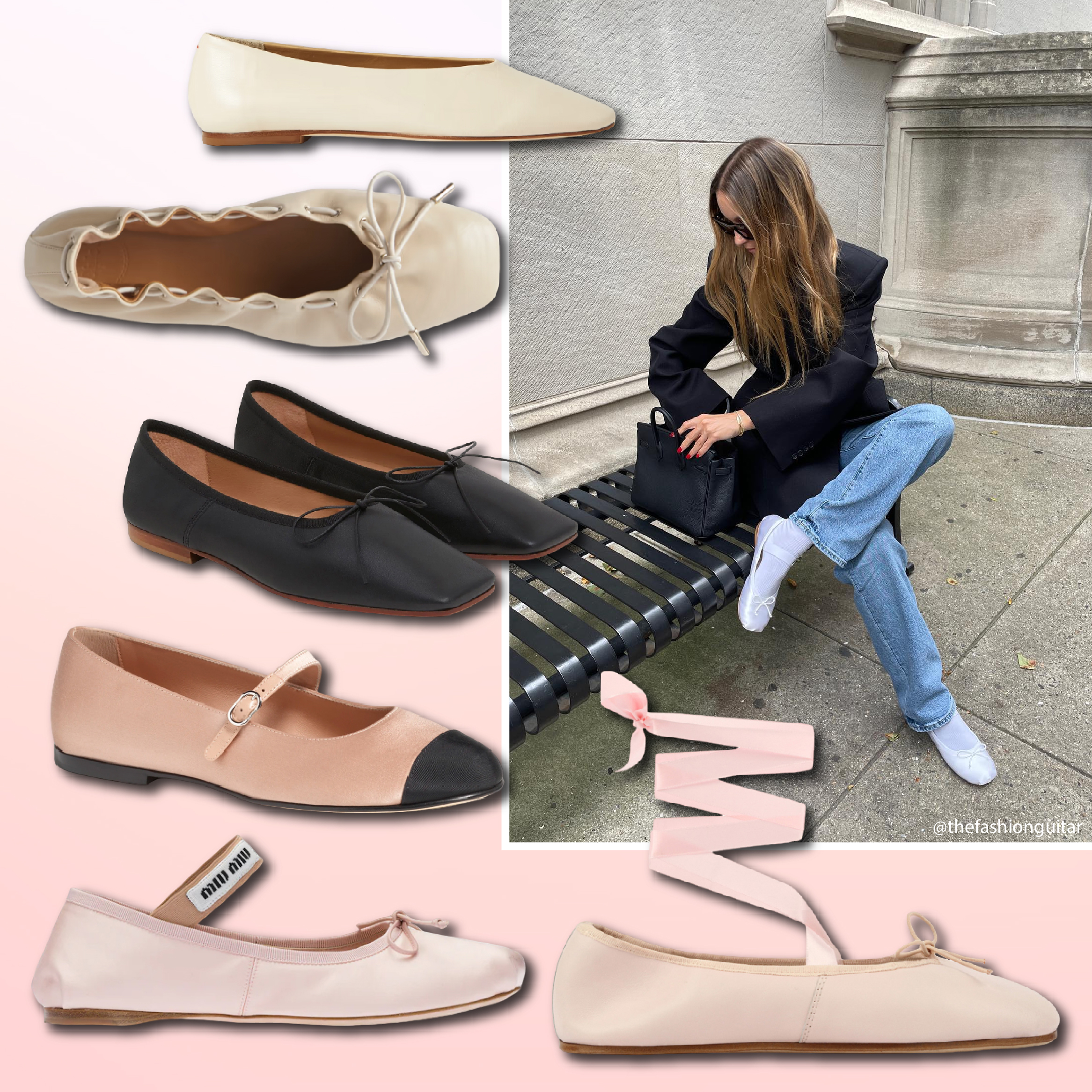 The Ballet Flats Trend Is Back For SS23
