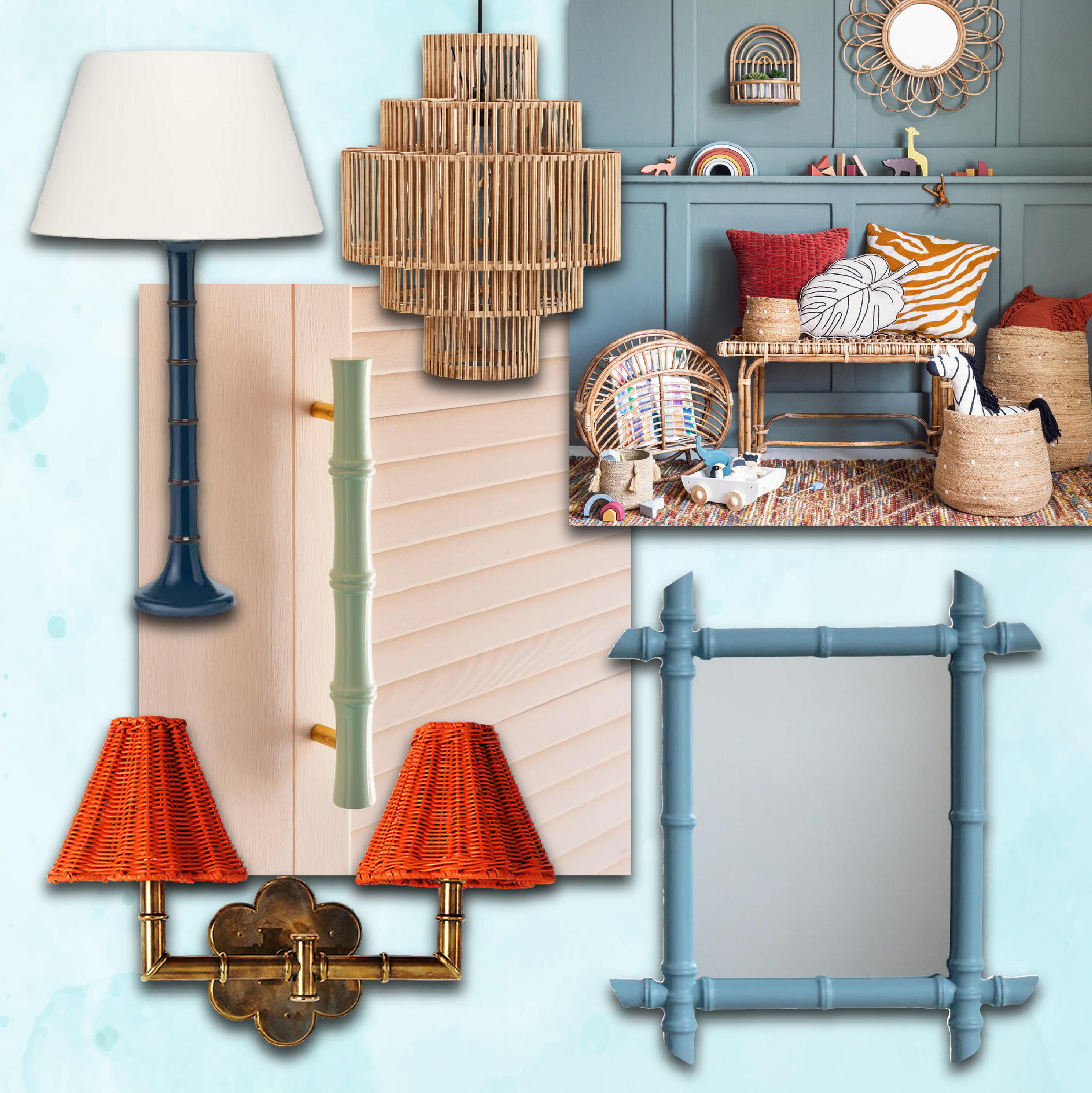 Interiors Trend: Cane Furniture & Bamboo Homeware Is Everywhere