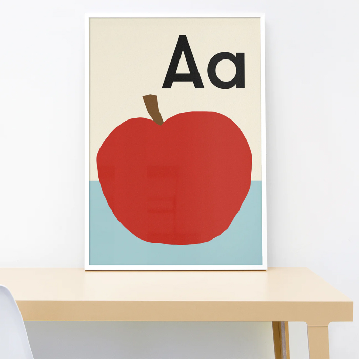 Etsy – Apple Alphabet Print