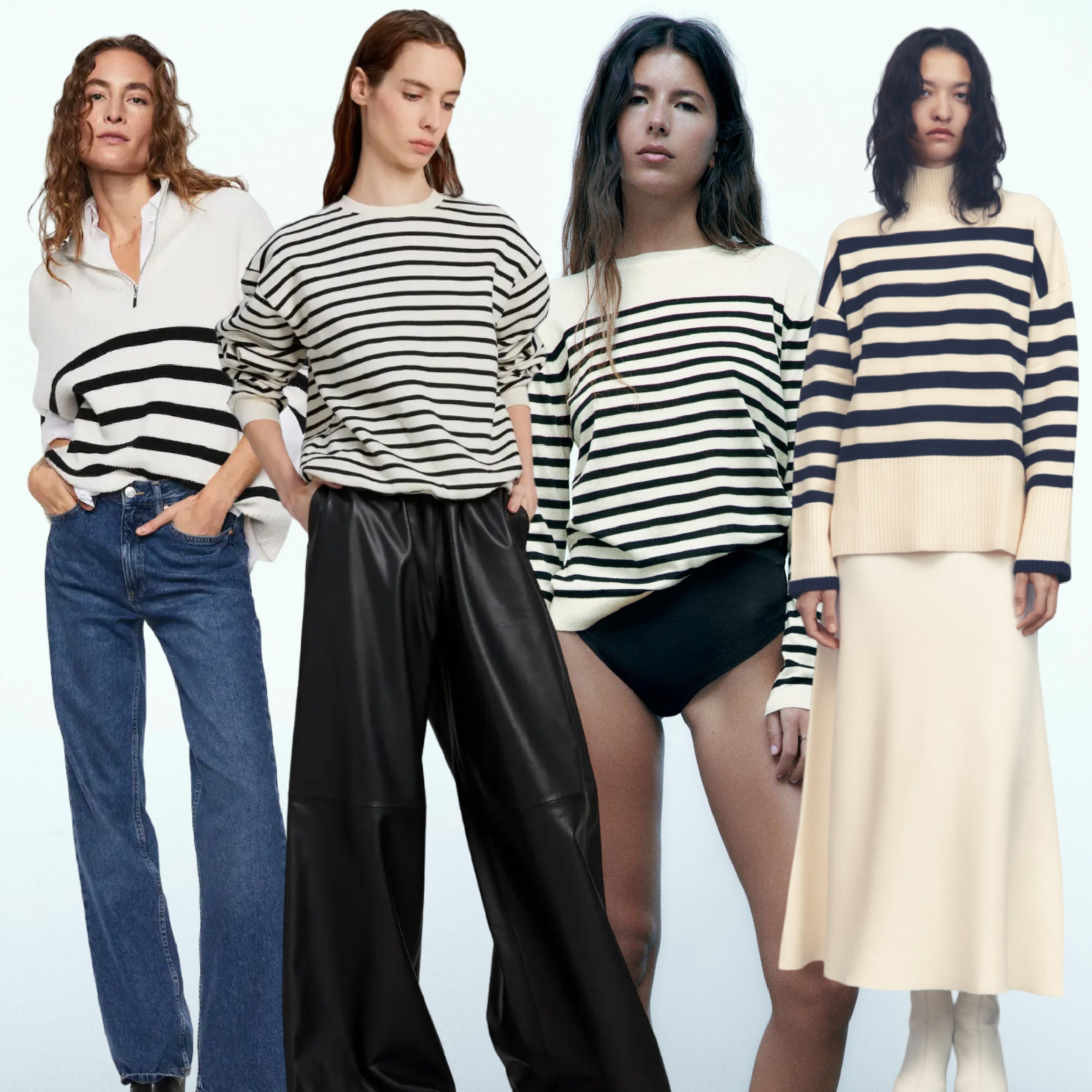 The Weekend Edit: How To Style The Classic Breton Stripe Jumper