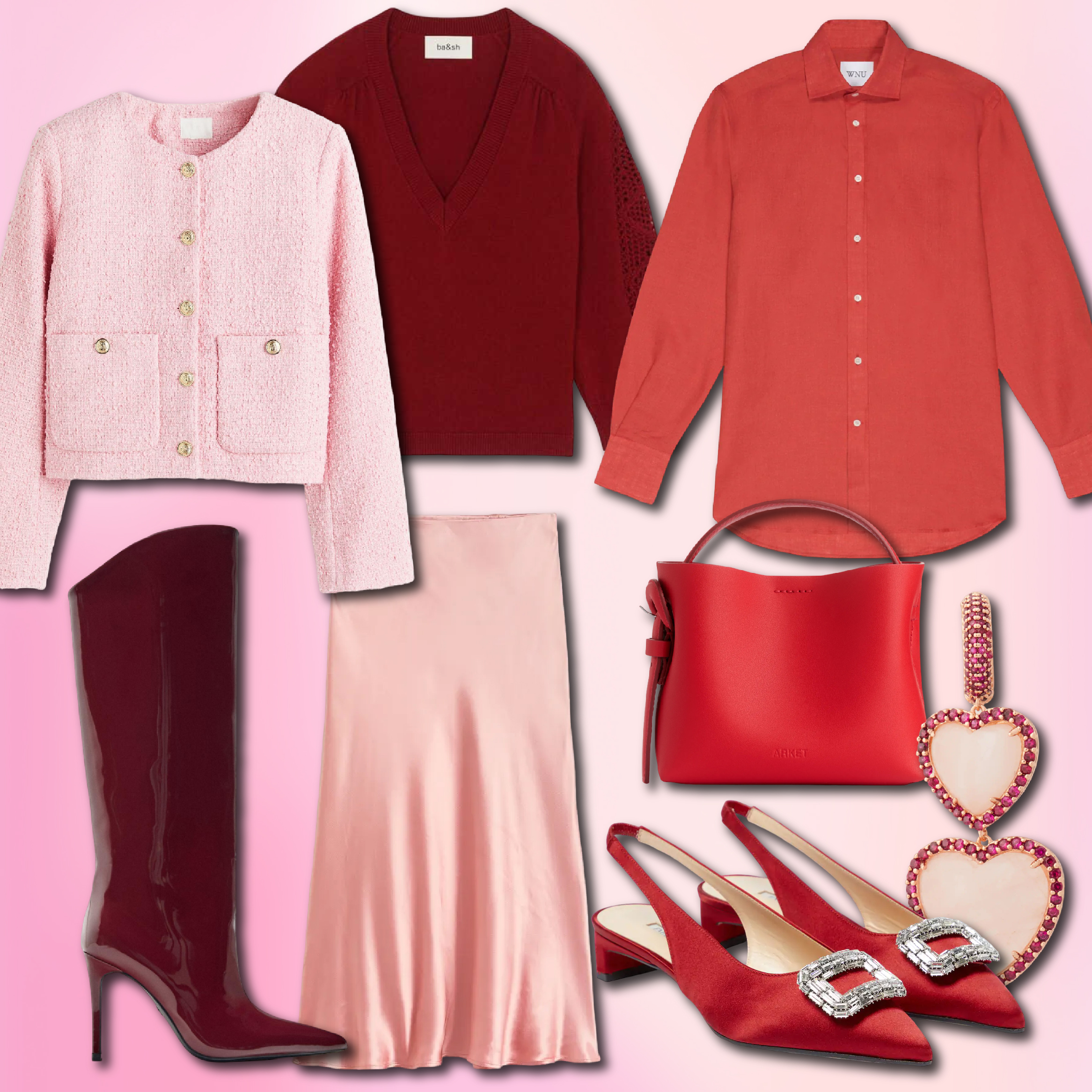The Weekend Edit: Pink & Red Outfits To Wear For Valentine’s & Beyond