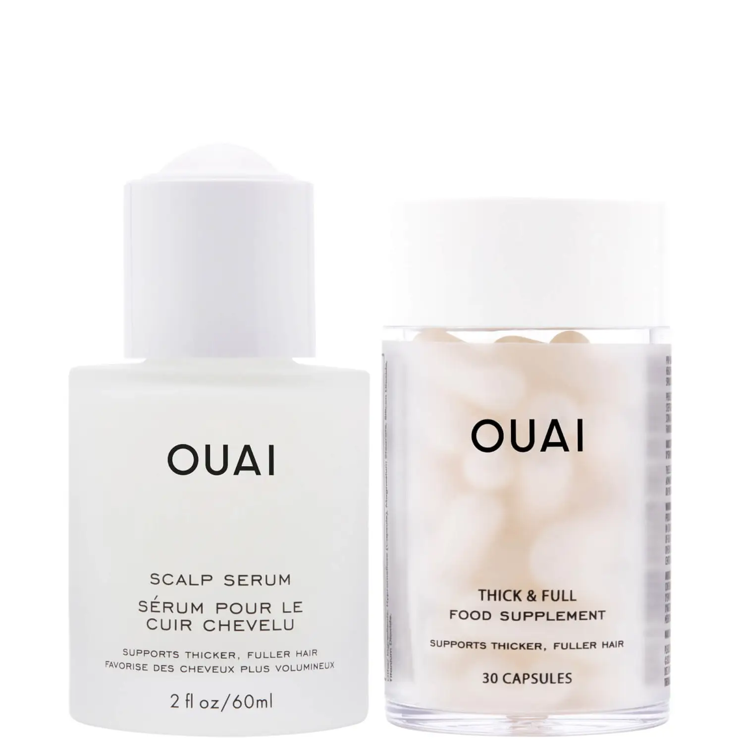 OUAI – Serum & Supplement Bundle