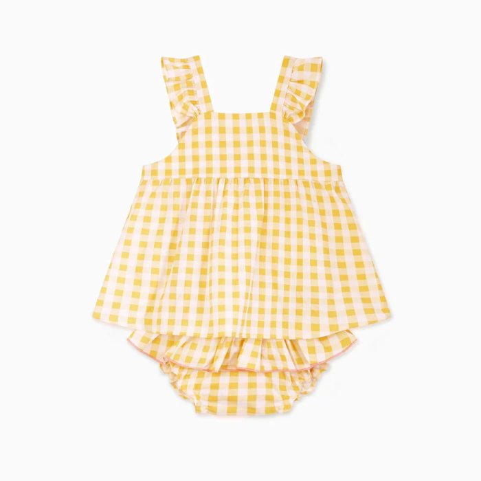 La Coqueta – Gingham Baby Summer Set