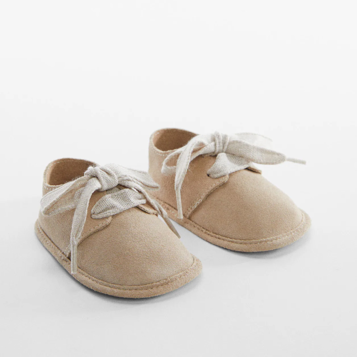 Mango – Lace-Up Leather Shoes