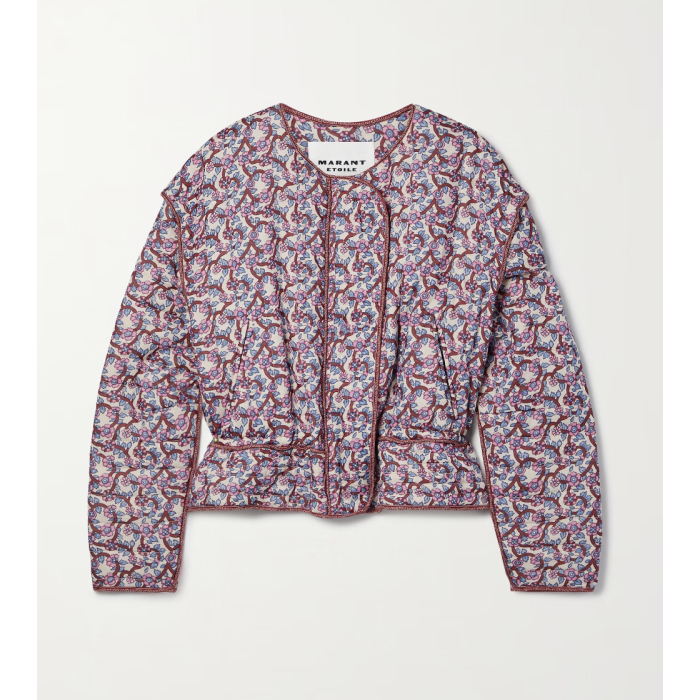 ISABEL MARANT ÉTOILE – quilted floral jacket