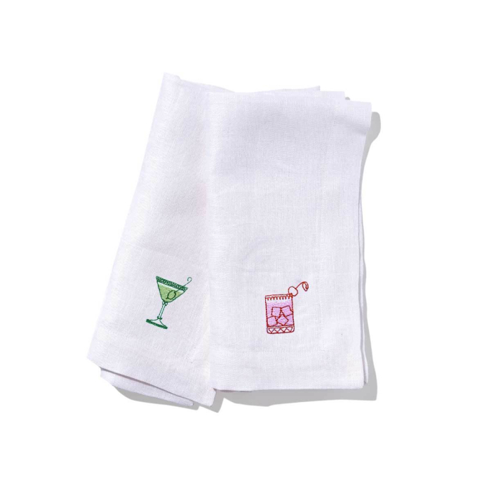 Not Another Bill – Embroidered Napkins