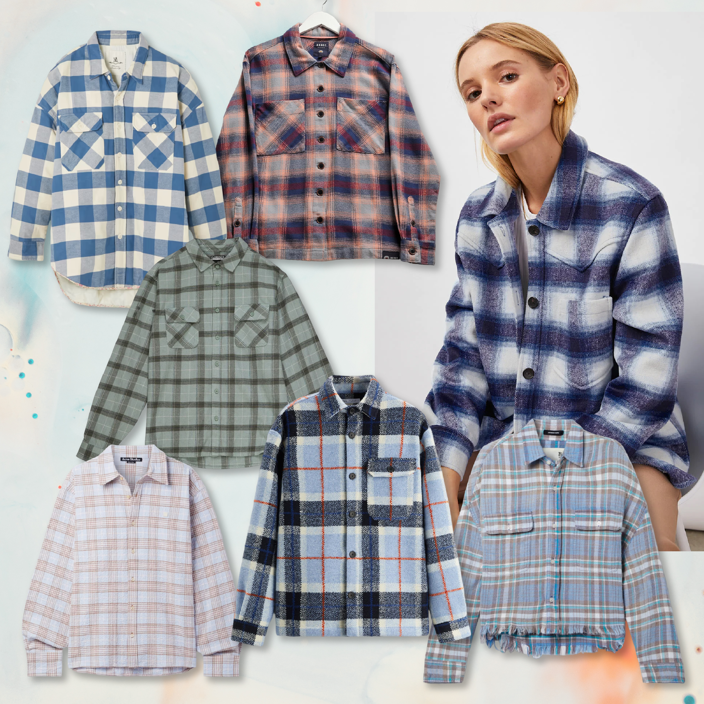 25 Plaid Shirts Inspired By THAT Kate Moss Bottega Moment (For A Fraction Of The Price)