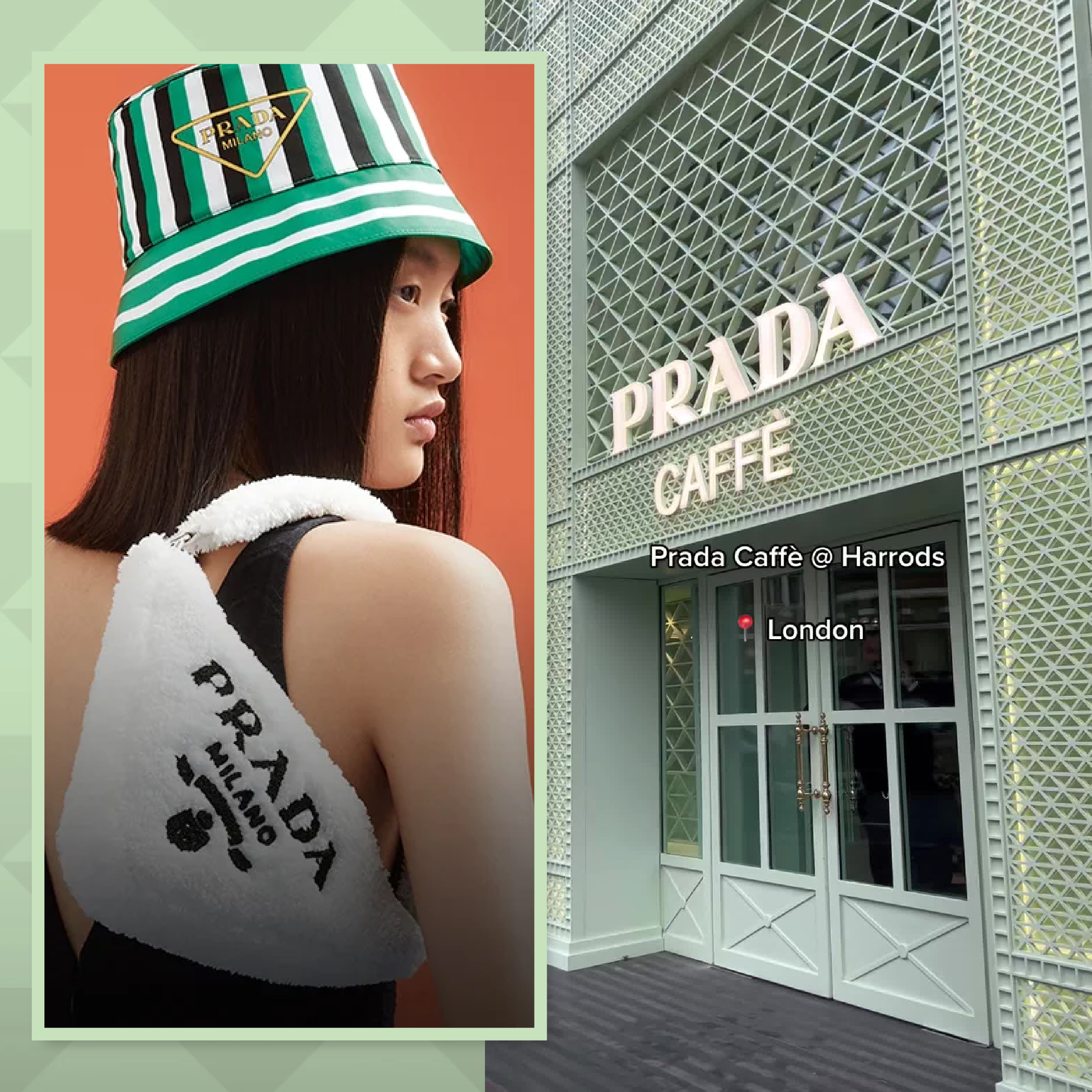 A Prada Cafe Is Opening In Harrods This Weekend