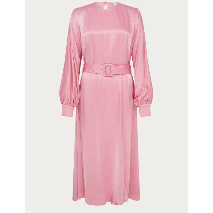 GHOST – Midi Satin Dress