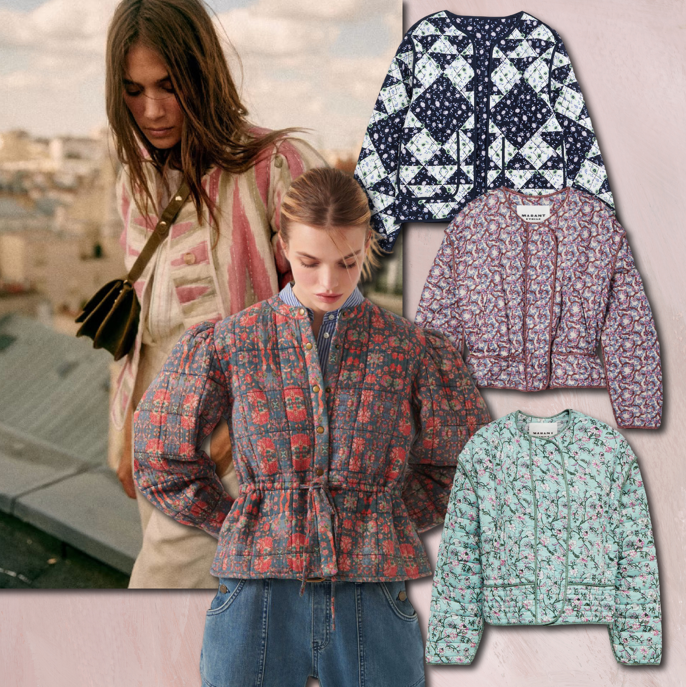 The Weekend Edit: 25 Boho & Quilted Jackets To Take You Into Spring