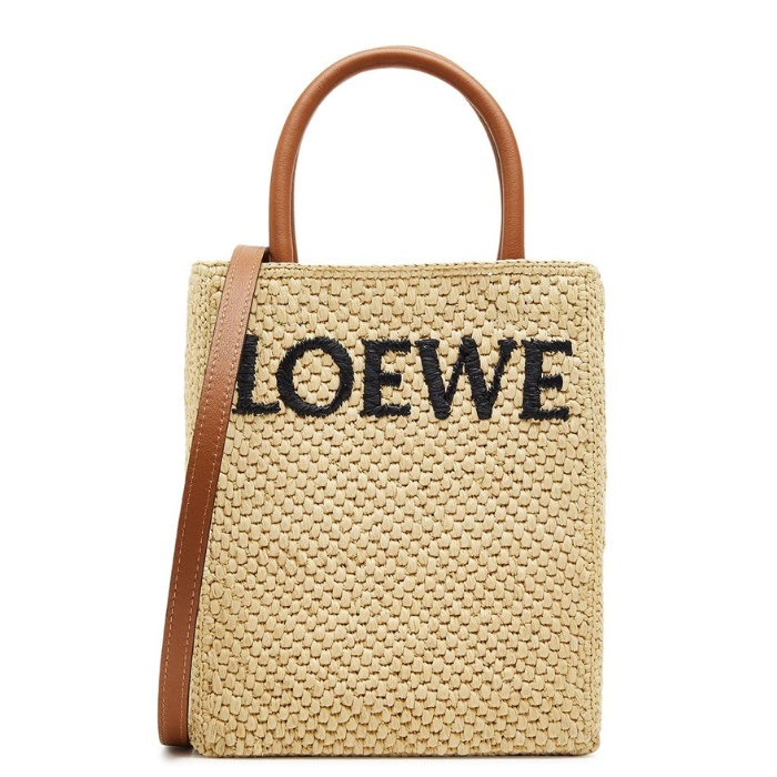 Loewe – Small Woven Raffia Tote