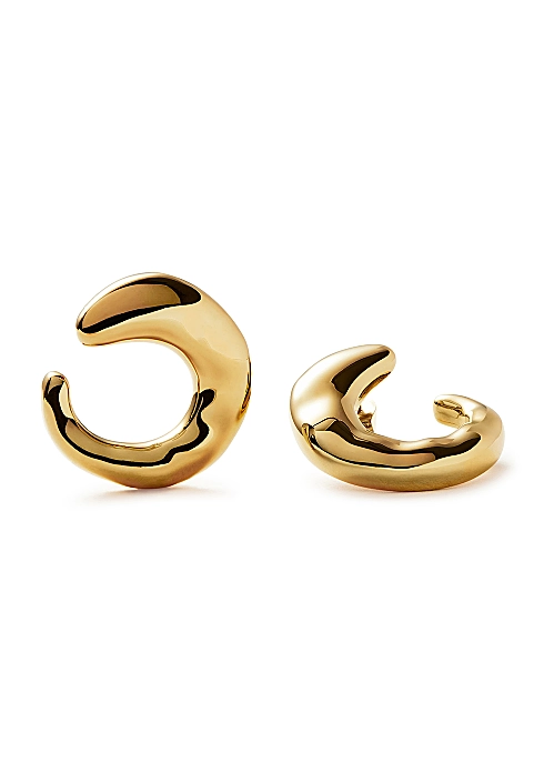 Missoma – 18kt Gold-Plated Hoop Earrings