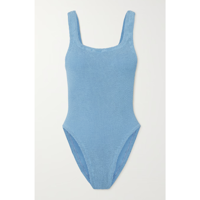 Hunza G Seersucker Swimsuit