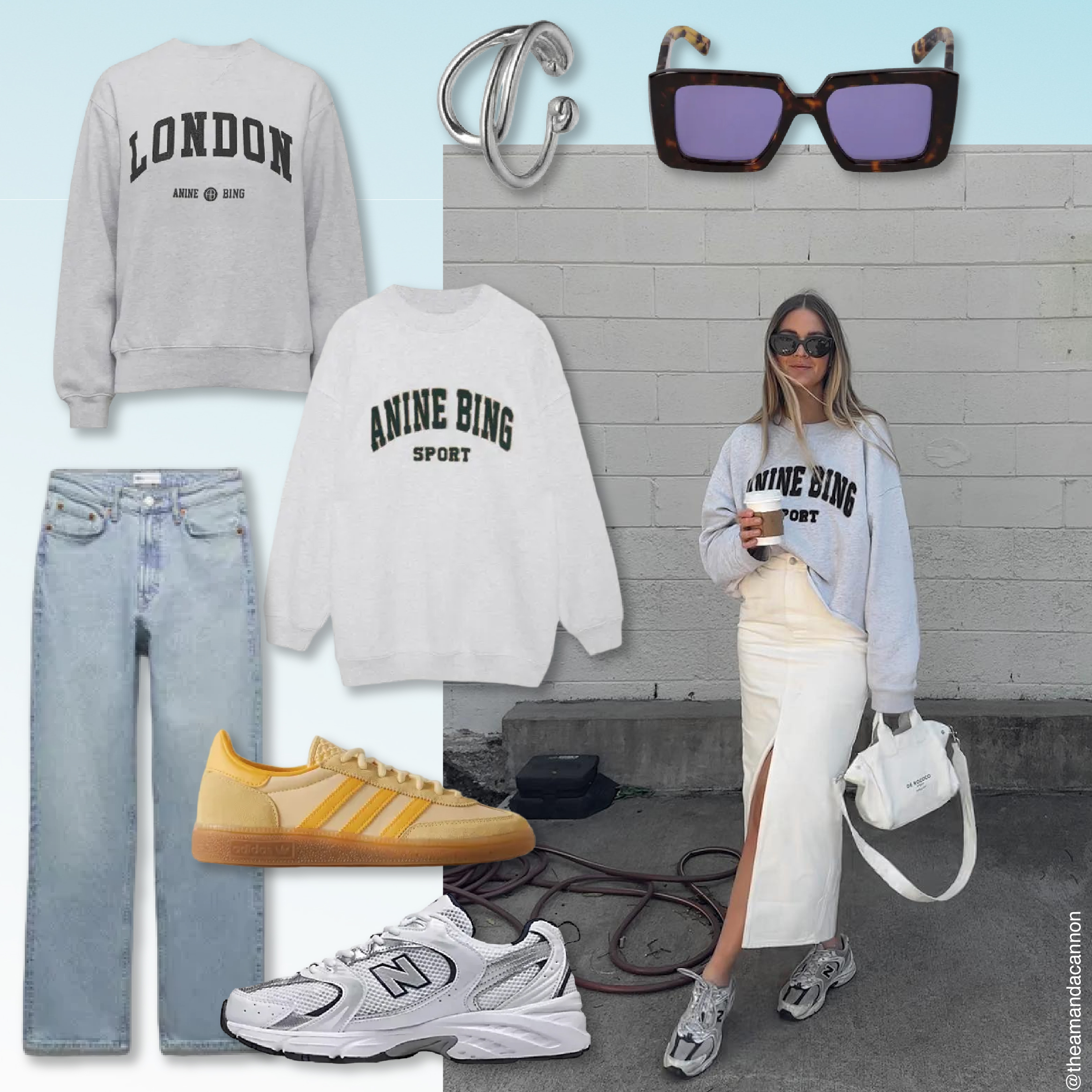 The Weekend Edit: How To Style A Sweatshirt Like The Insta Set