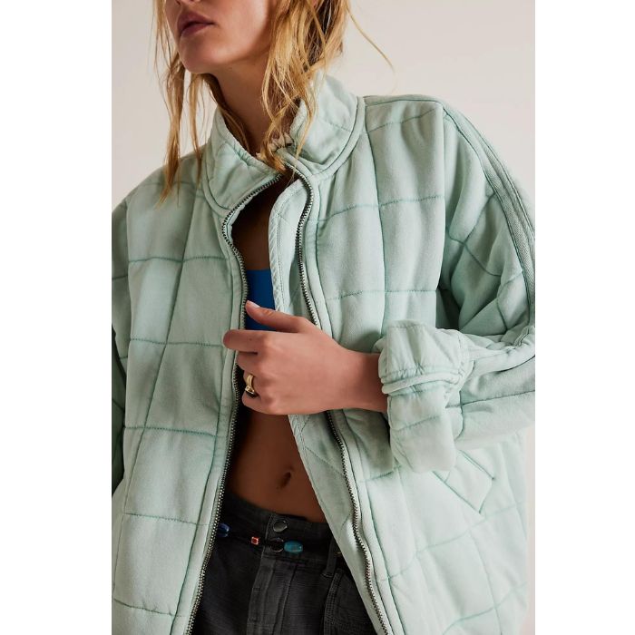 Free People – Dolman Quilted Knit Jacket
