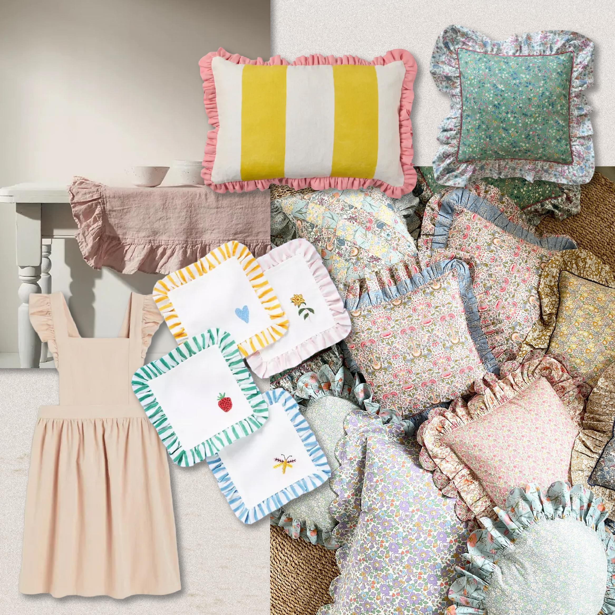 Ruffles Is The Pretty Interiors Trend To Update For Your Home This Summer