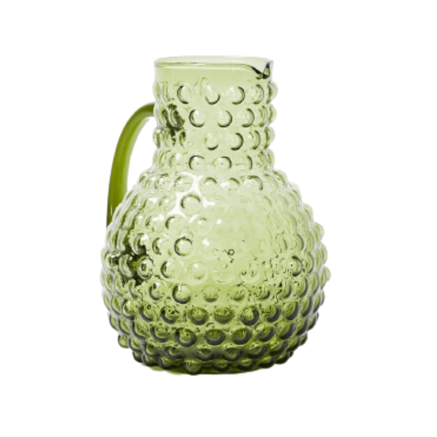 Oliver Bonas – Walter Green Glass Bobble Jug