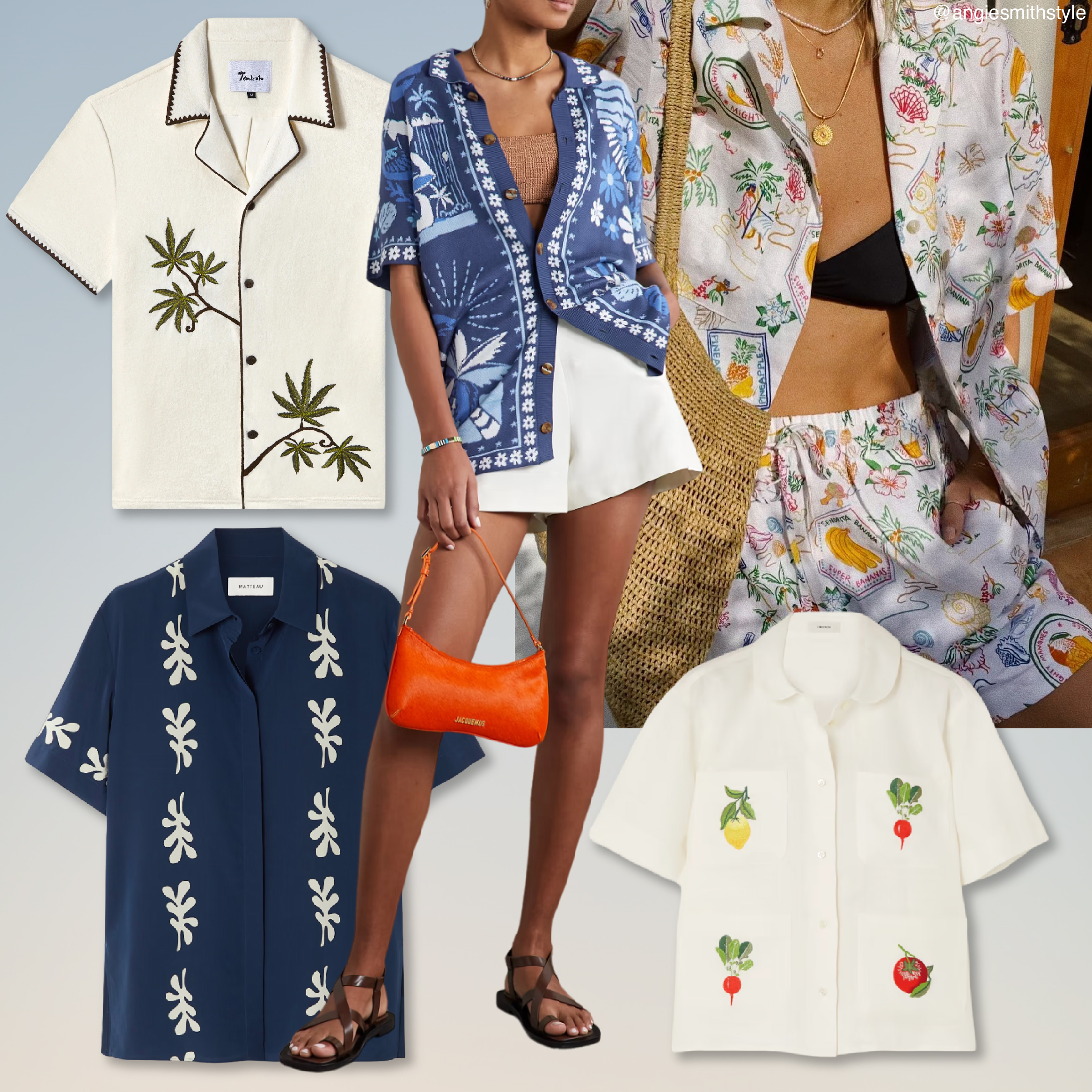 How To Style This Season’s Short Sleeve Shirt Trend