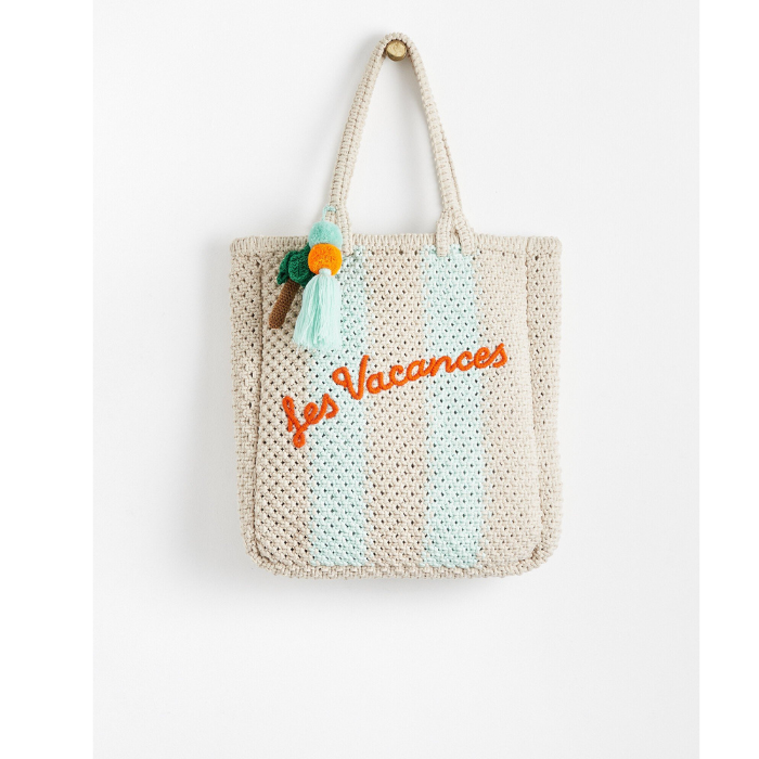 Oliver Bonas – Palm Tree Macrame Tote Bag