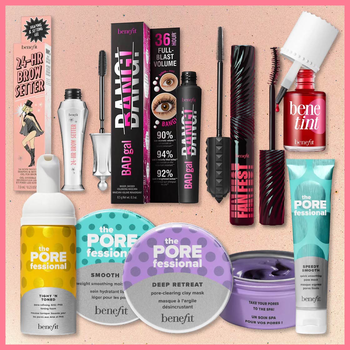 Win A Bundle Of Iconic Benefit Cosmetics Bestsellers, Plus Their Brand New Mascara!