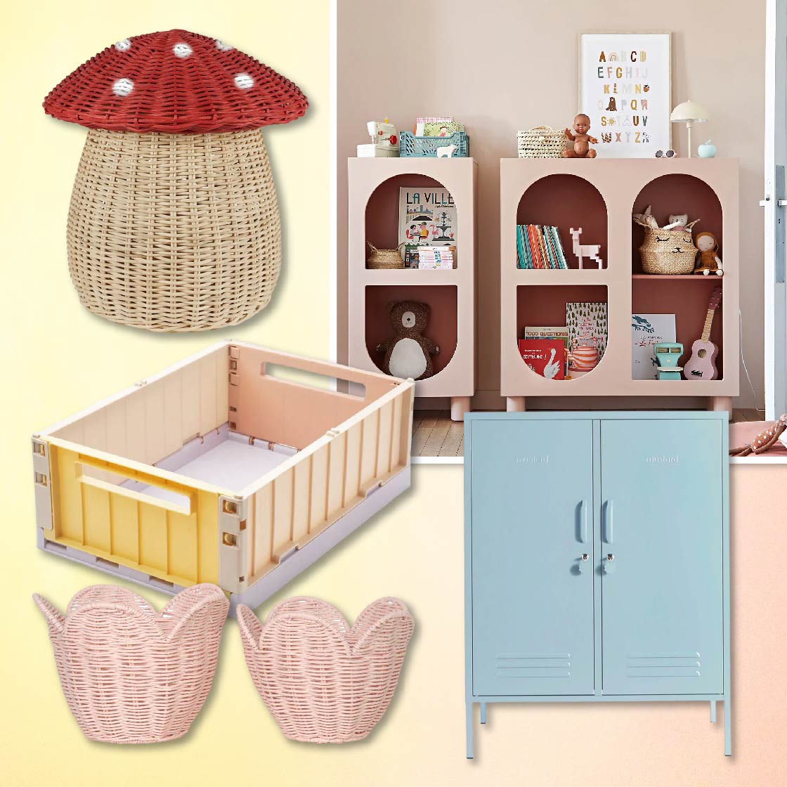 Children’s Bedroom Storage Ideas We’re Loving Right Now
