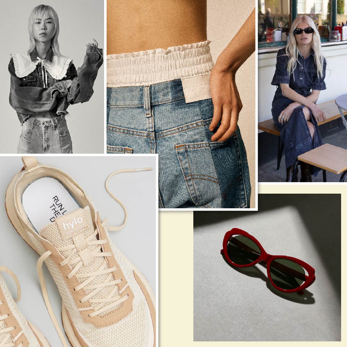 Sustainable Swimwear, Repurposed Denim, Handbags Made From Waste & More