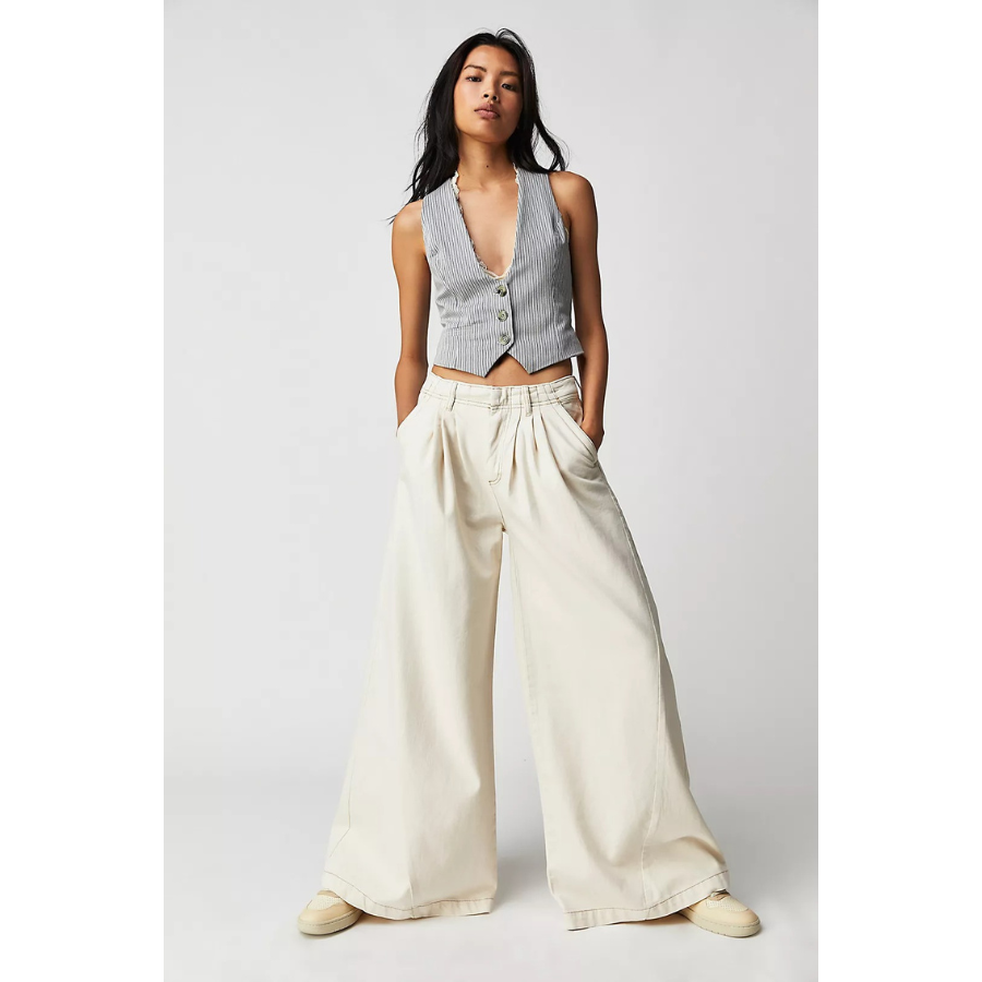 Free People – Equinox Denim Trousers