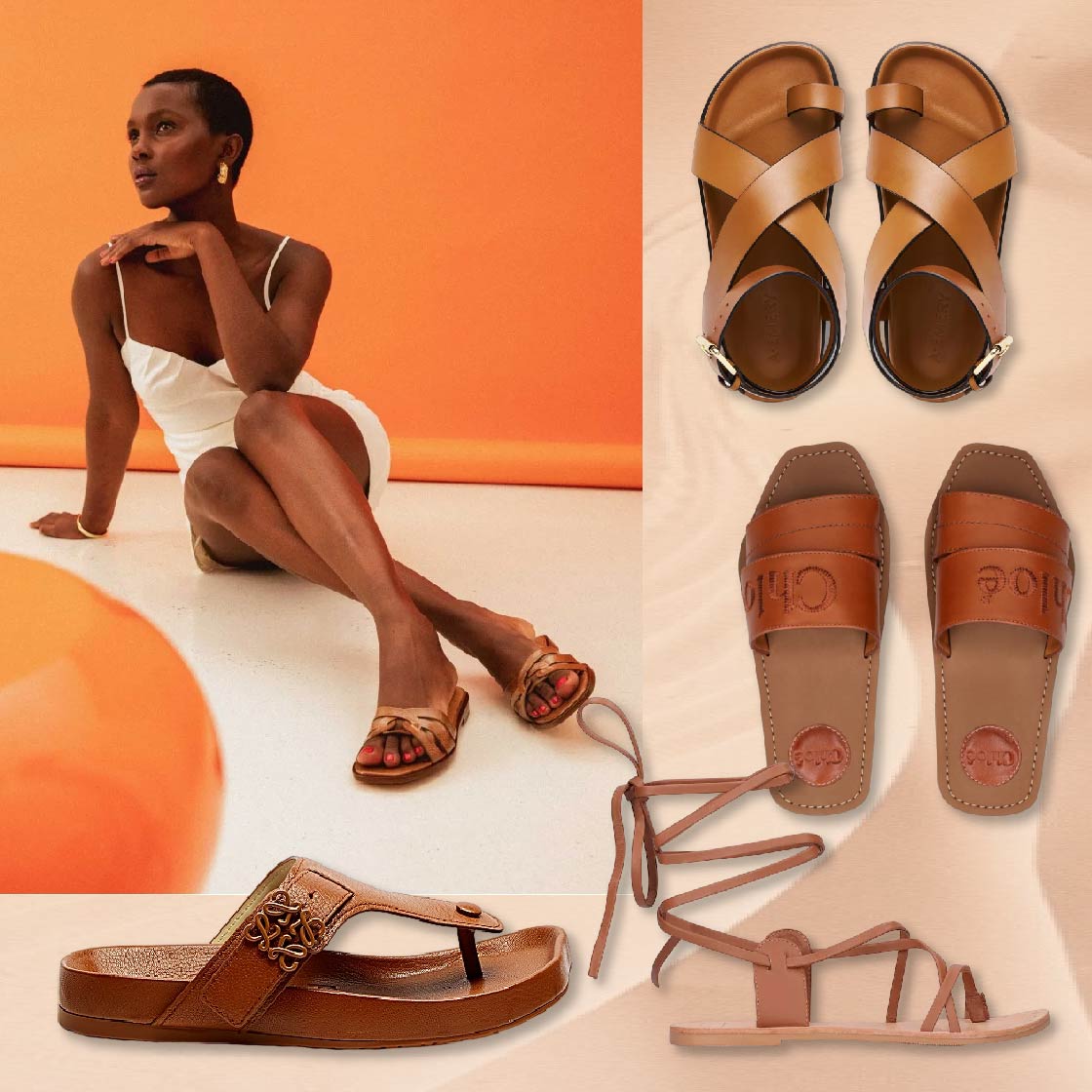 Tan Sandals Are A Summer Wardrobe Classic For A Reason