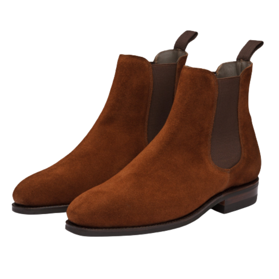 Arteton – Suede Chelsea Boot Dark Snuff