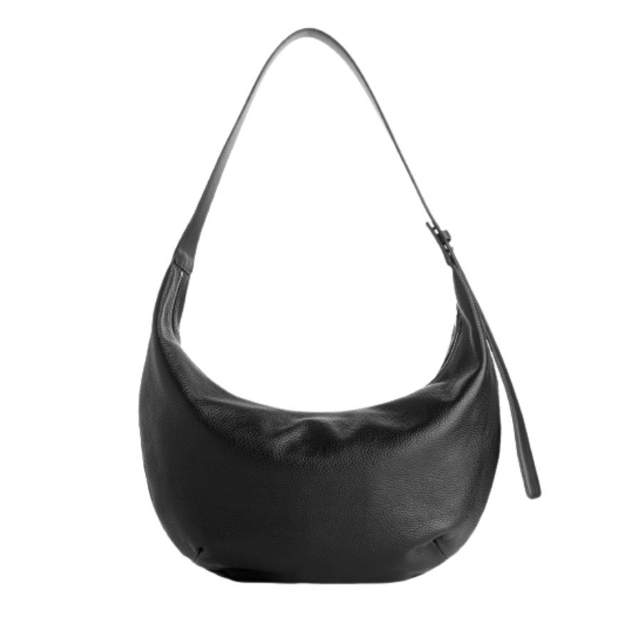 H&M – Curved Leather Bag