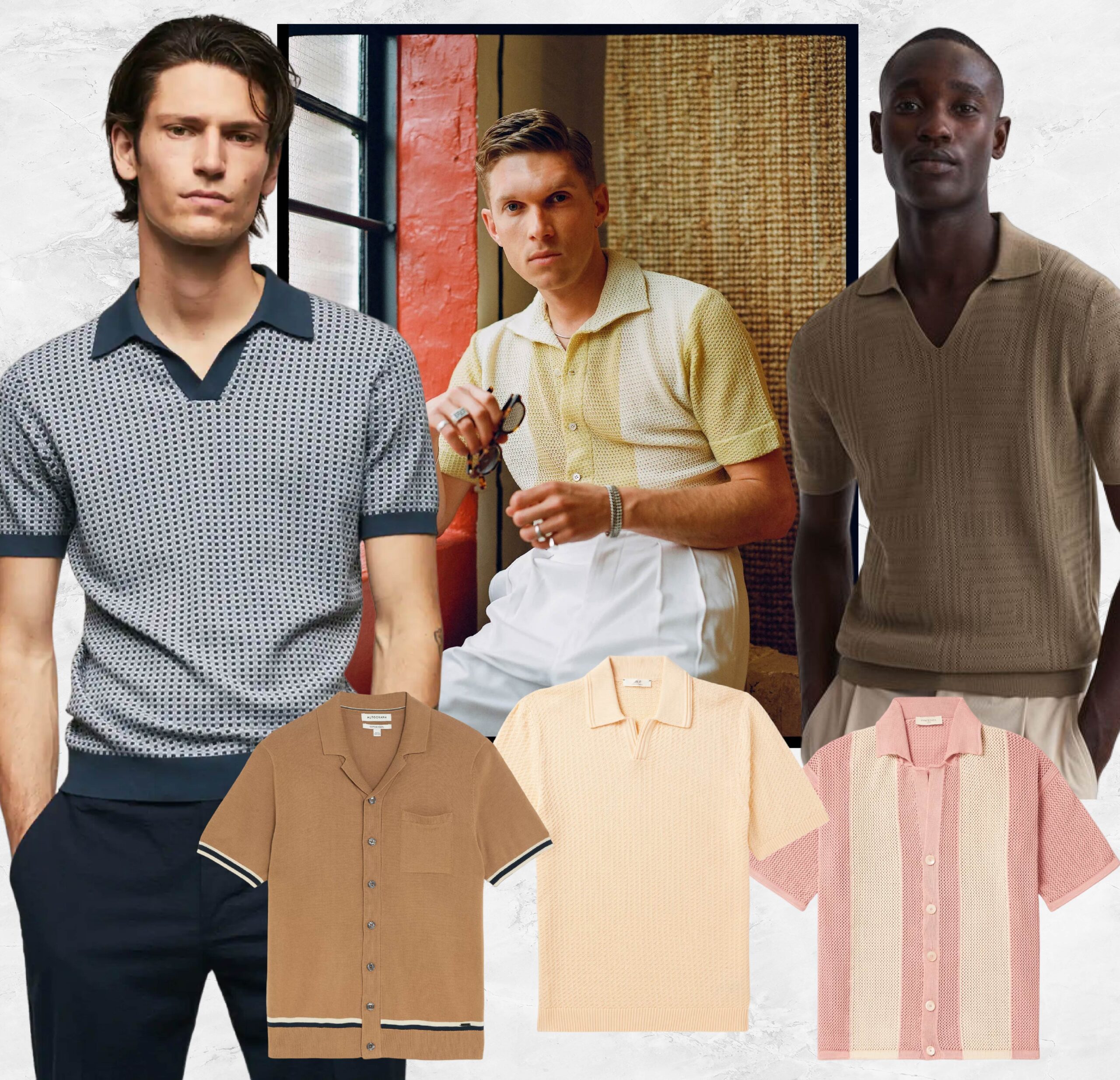The Knitted Polo Shirt Is A Summer Essential