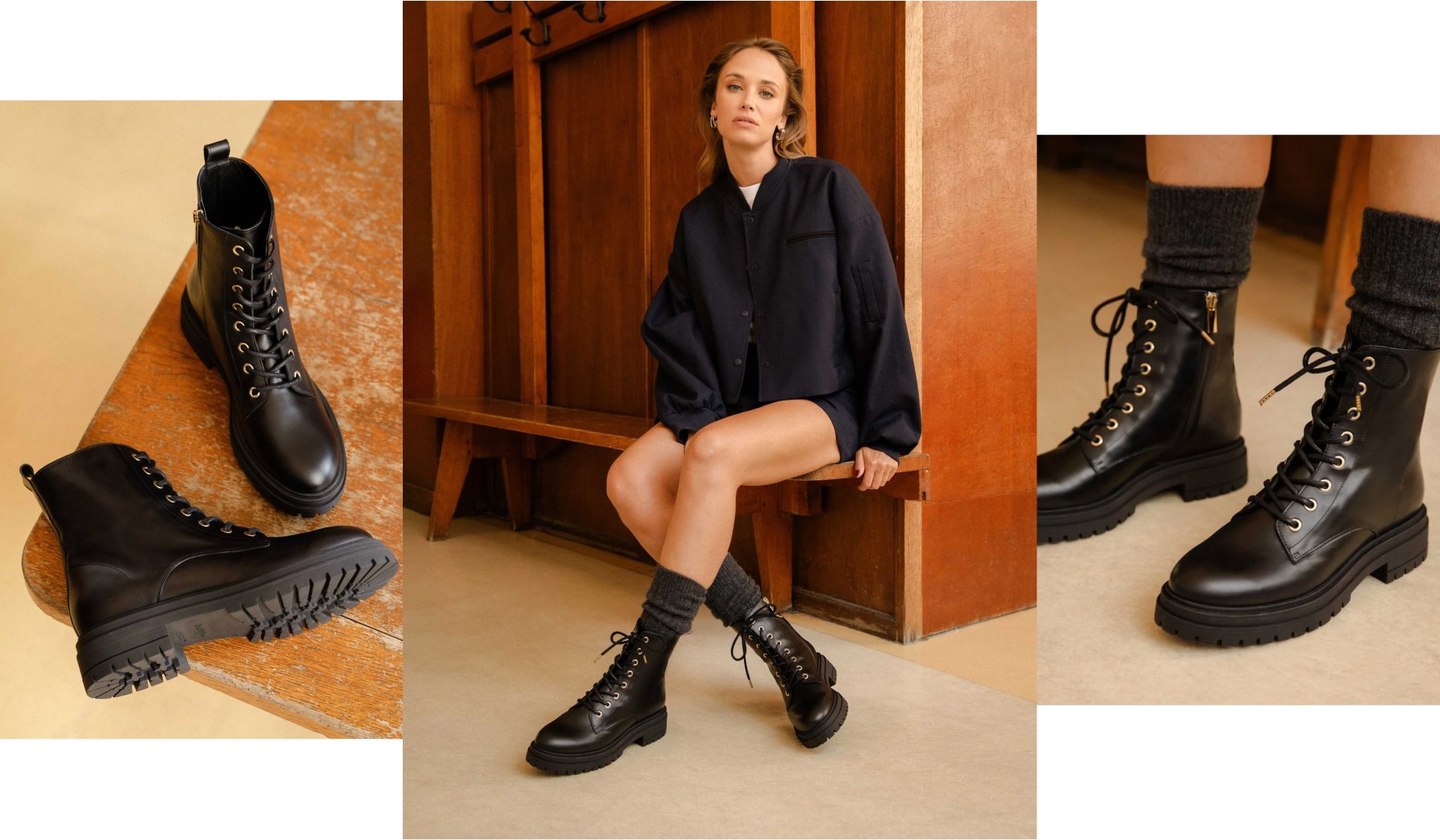 comfortable lace up boots