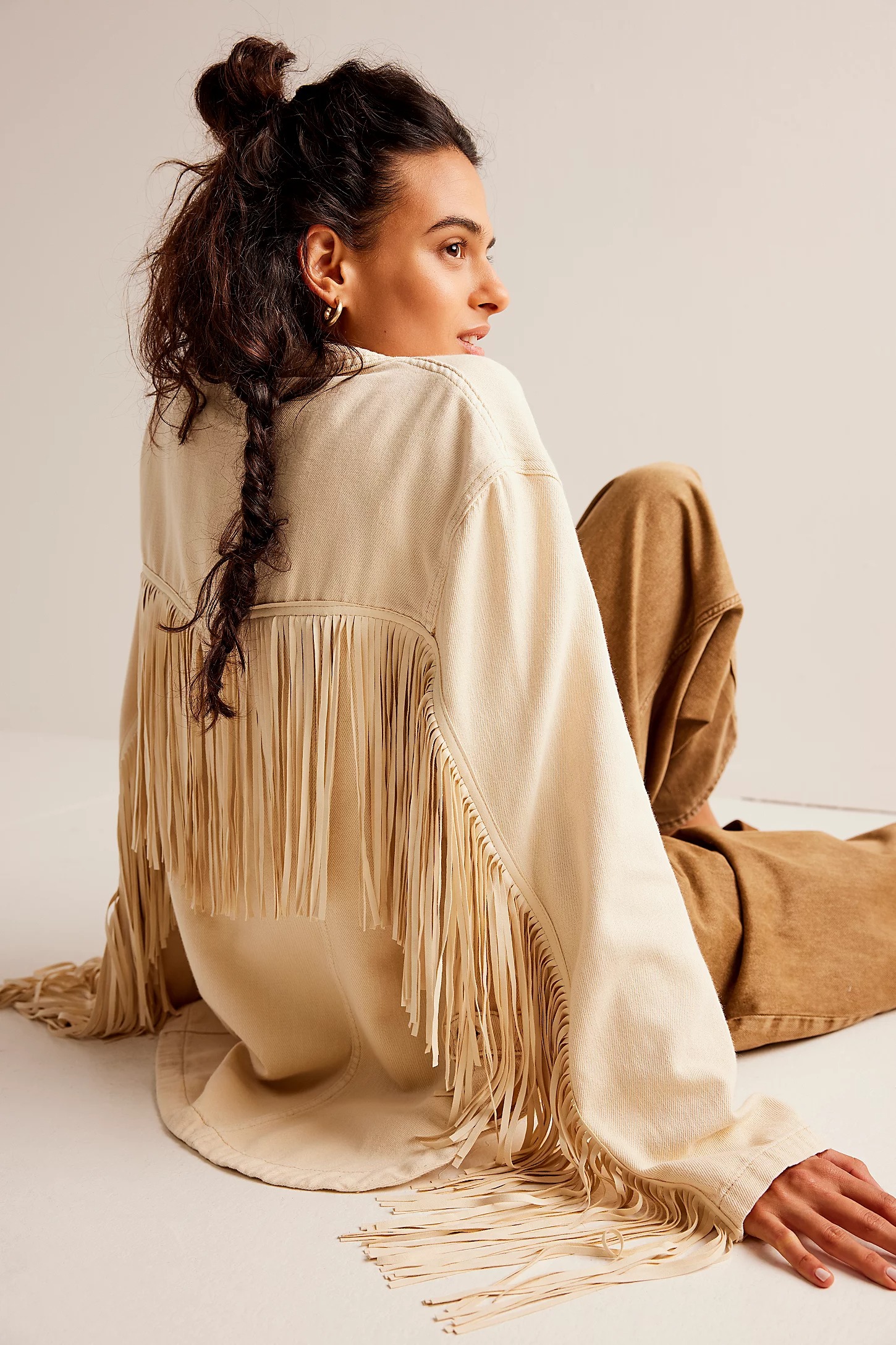 Free People – Fringe Out Denim Jacket