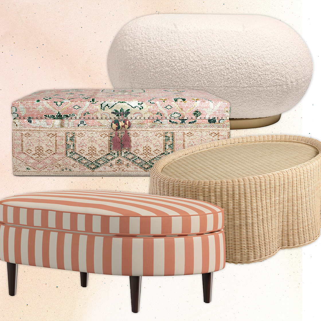 20 Great Examples Of The Ottoman Coffee Table Look We Love
