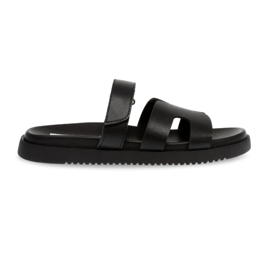 Steve Madden – Missile Sandal Blk Action Leather