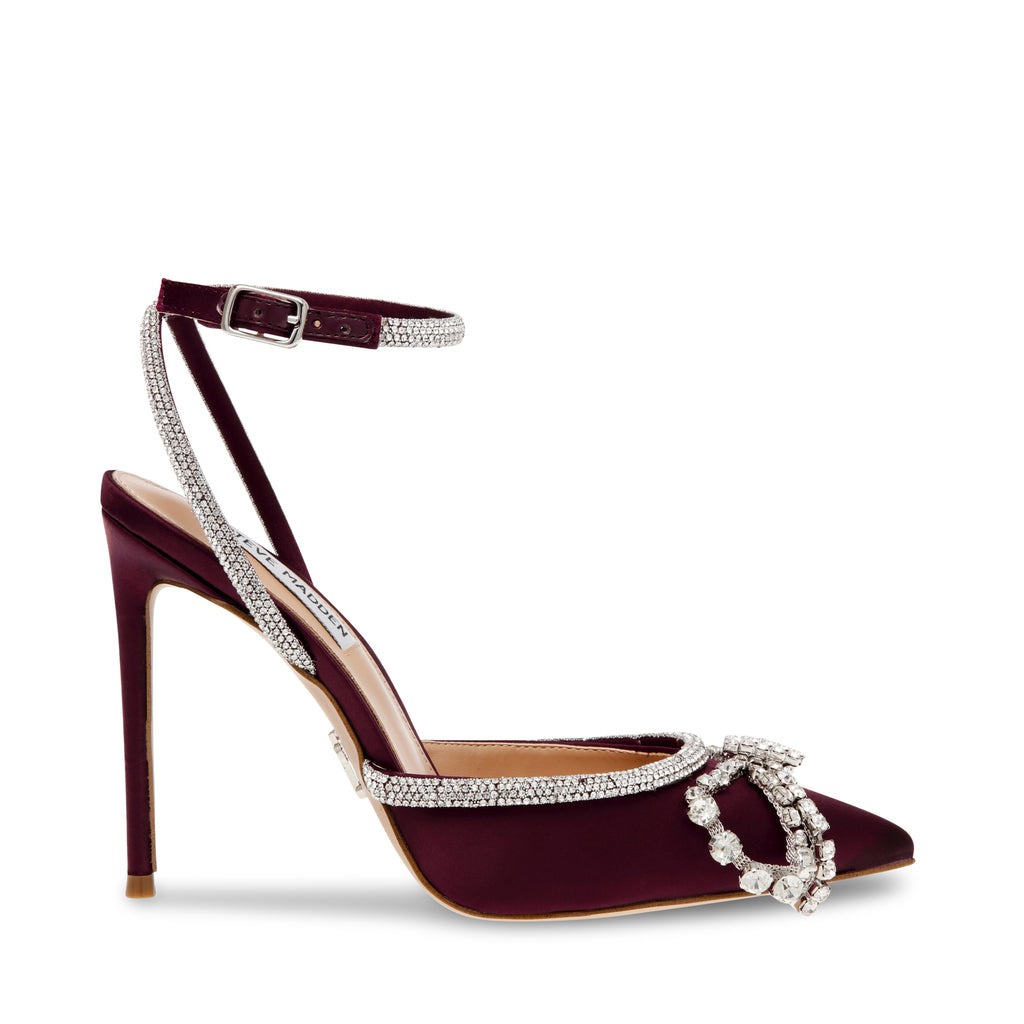 Steve Madden – Vibrantly Sandal Wine Satin