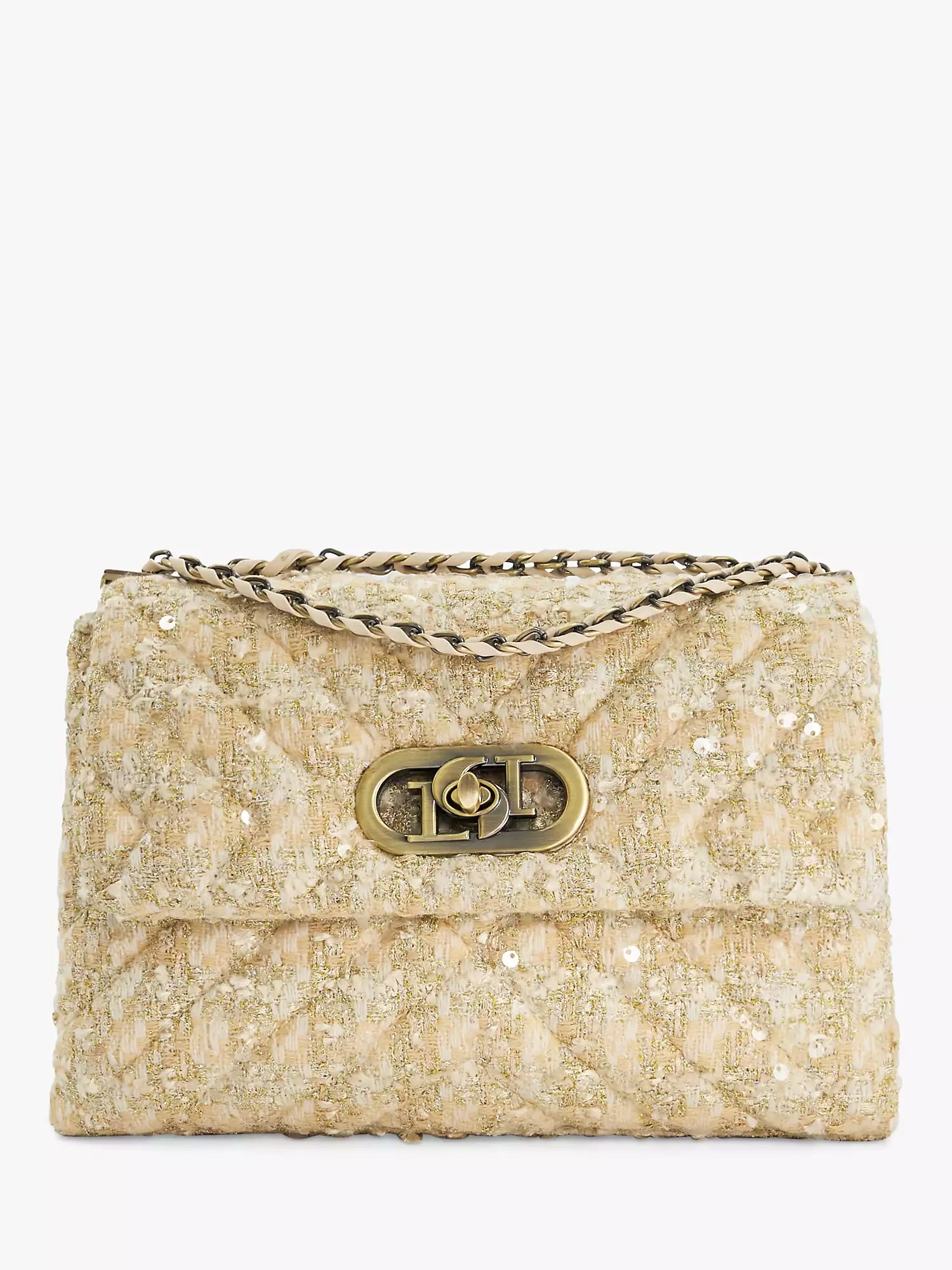 Dune – Regent Embellished Leather Bag