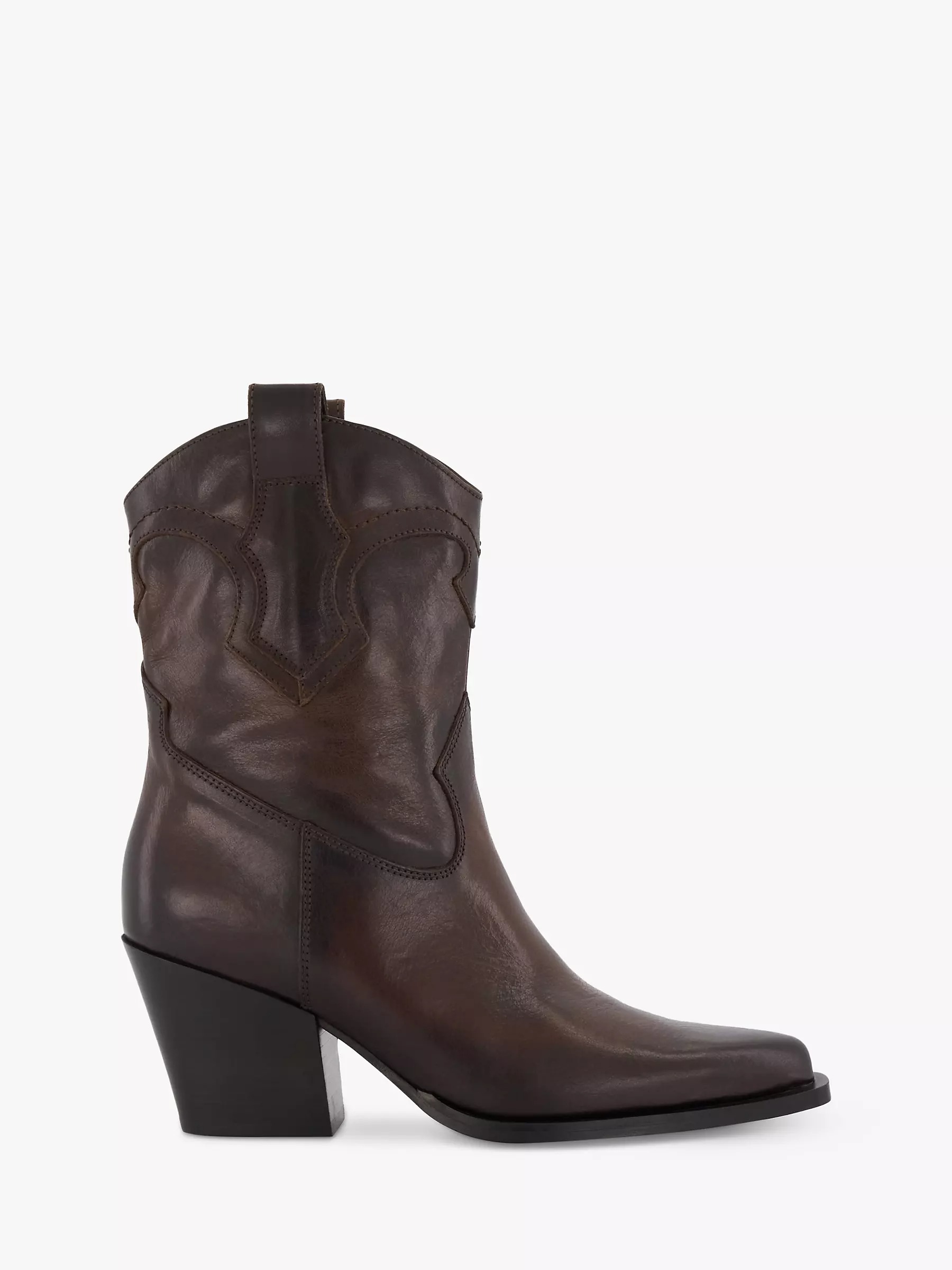 Dune – Ponty Leather Western Boot