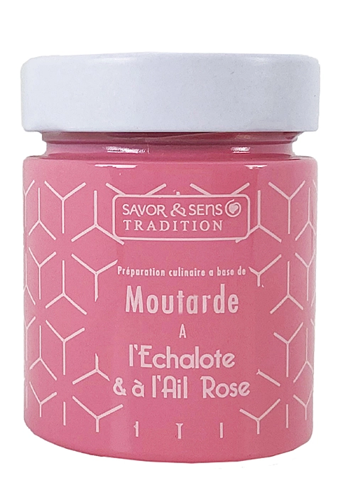 Savor & Sens – Shallot Pink Flavoured Garlic Mustard