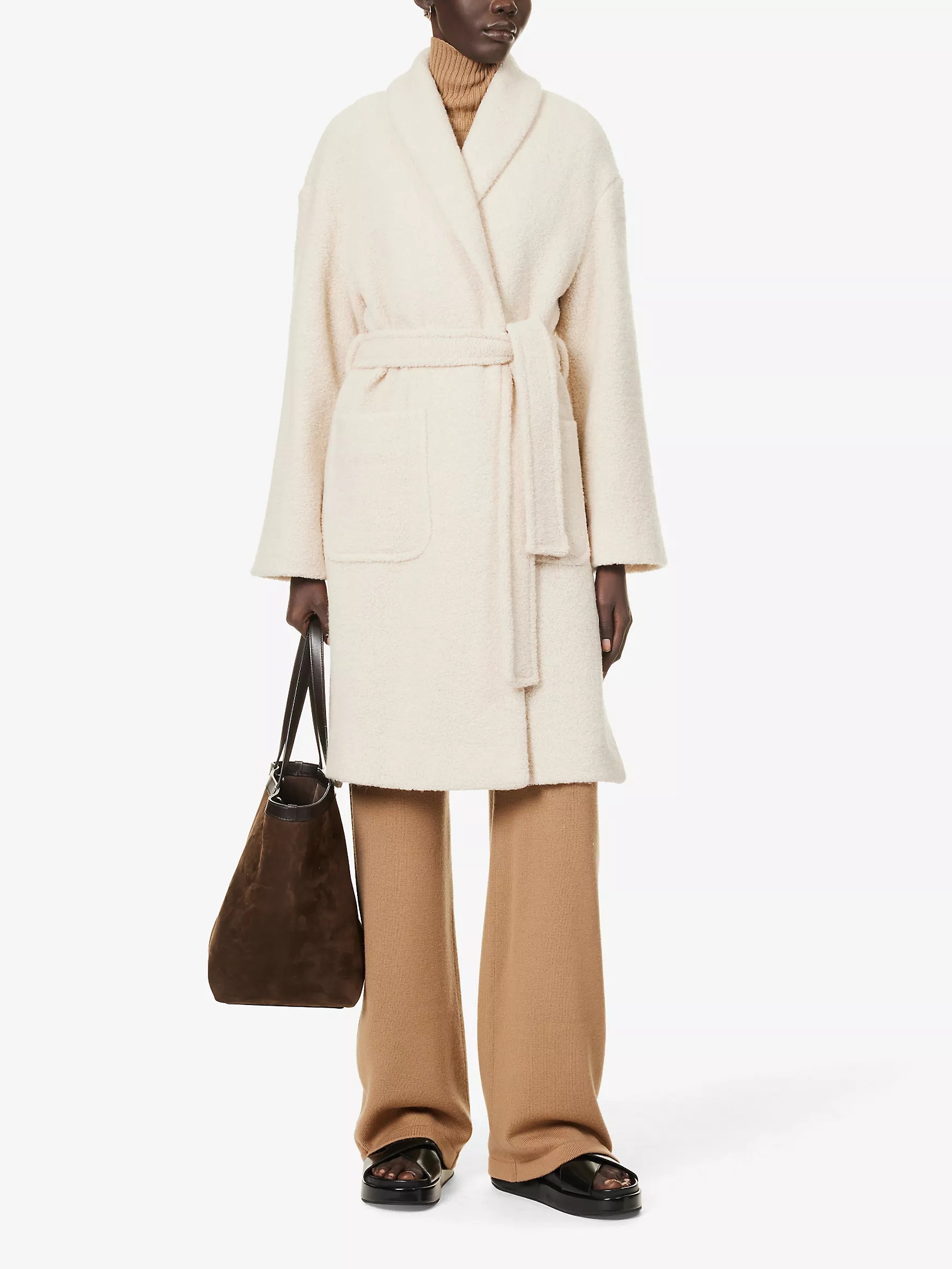 Max Mara – Brava Self-Tie Wool-Blend Coat