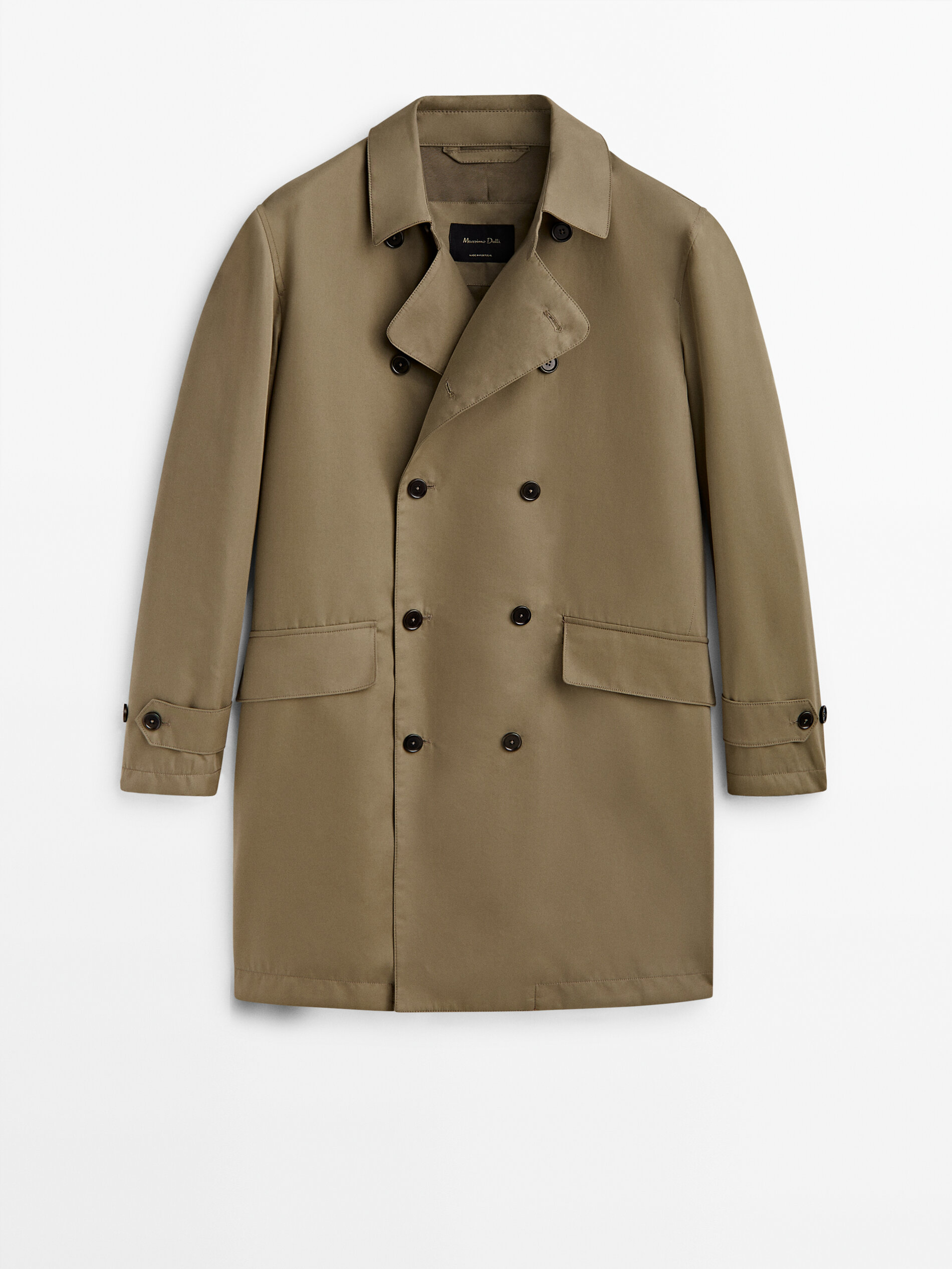 Massimo Dutti – Double-Breasted Trench Jacket