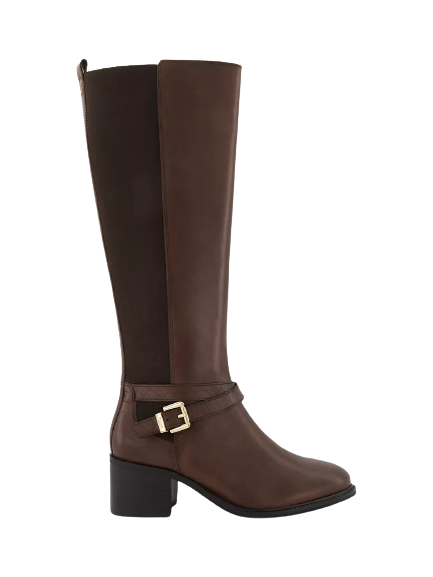 Dune – Tildy Leather Knee High Boots