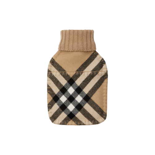 Burberry – Check Cashmere Hot Water Bottle