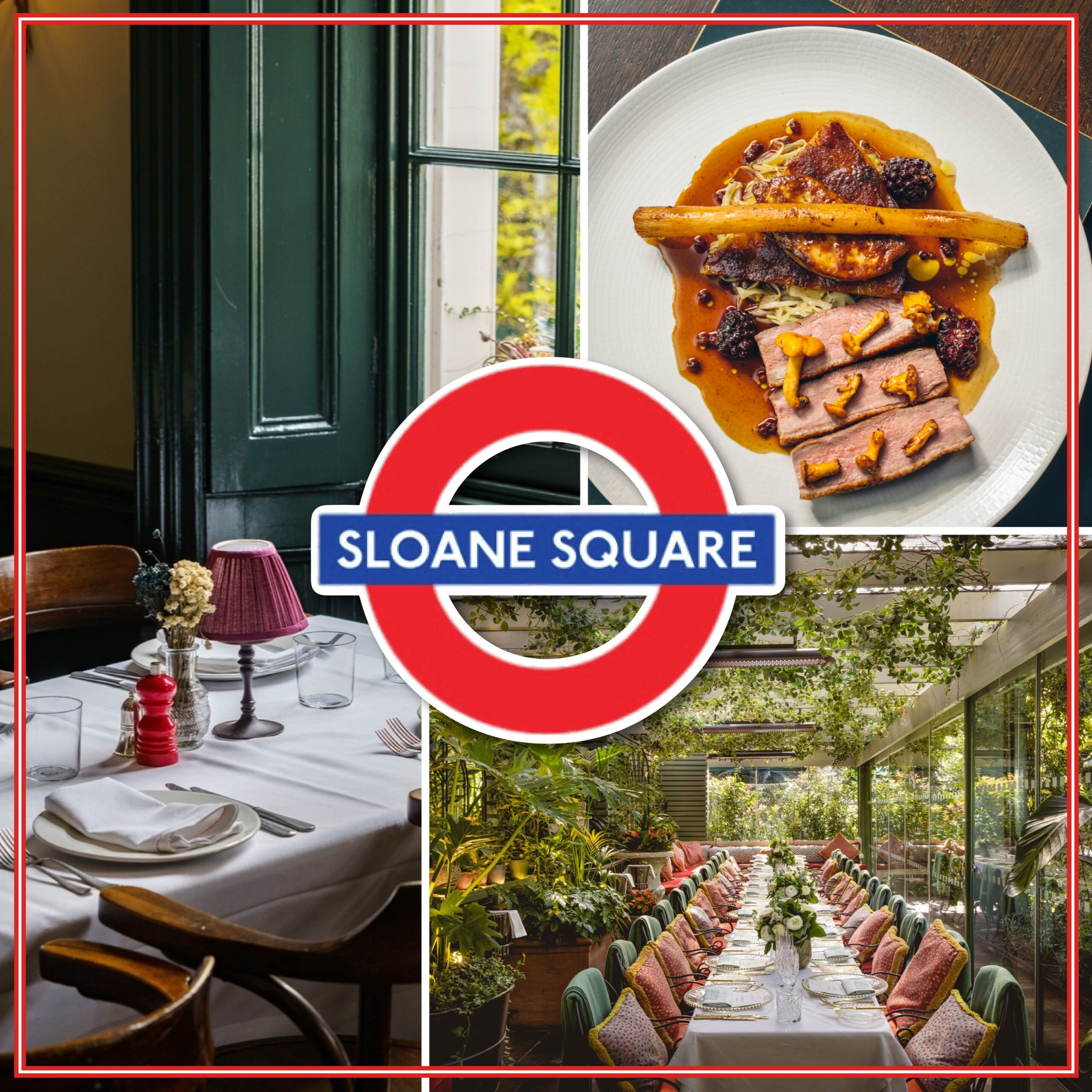 Eat The Tube: The Best Restaurants Near Sloane Square Station