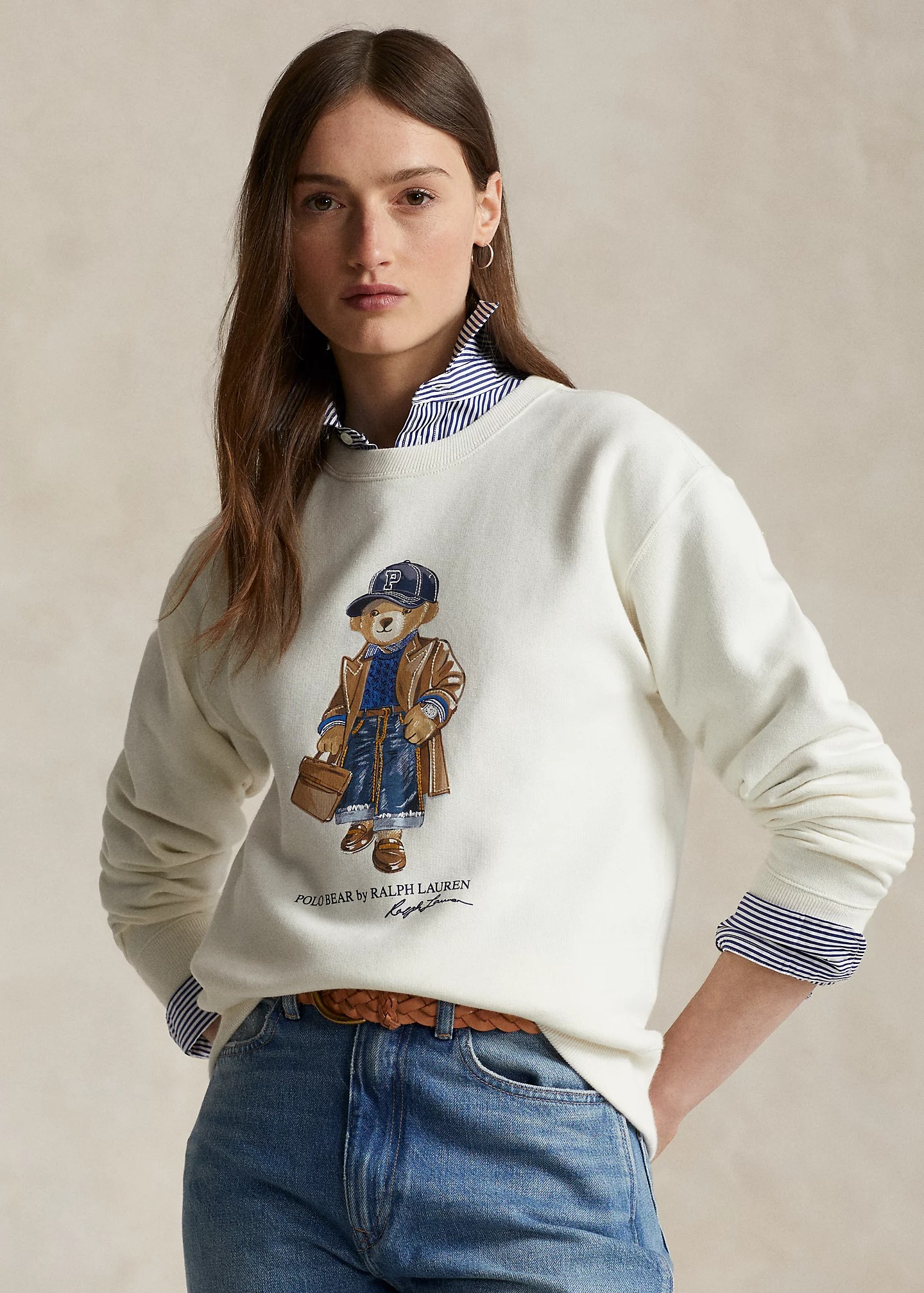 Polo Bear Cotton-Blend Sweatshirt